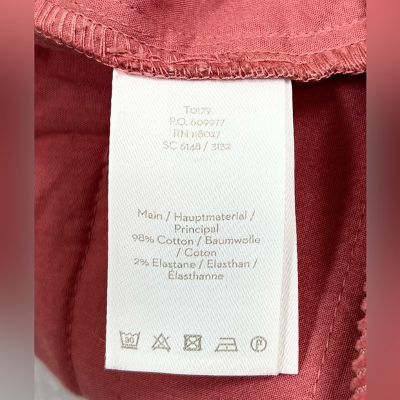 BODEN Women’s Corduroy Pants Coral 10R Business Casual Preppy Spring Classic - Picture 8 of 14